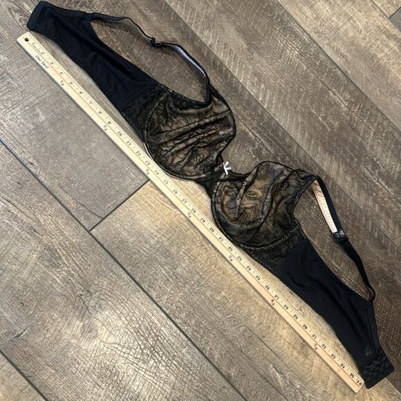Cacique Modern Lace Full Coverage Bra Size 46C - Picture 4 of 9